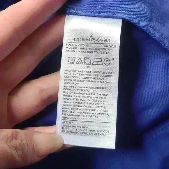 Banana Republic Cut out dress  Open-Back Mini Dress Blue size US 2 - Picture 14 of 17